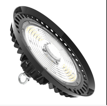 150W IP65 21000lm Döküm UFO LED Yüksek Bay Işığı 140LPW, Endüstriyel ve ticari ışıklar için Gün Işığı veya Hareket Sensörlü