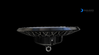 CE RoHS IP65 UFO LED Yüksek Bay Işık 100W 150W 200W 240W 300W Üretim Deposu Endüstriyel Yüksek Bay LED Işıkları