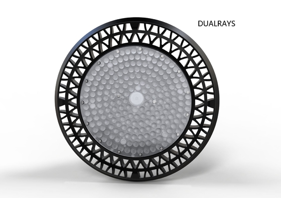 Kısılabilir UFO LED Yüksek Bay Işık, Döküm Al 100W 150W 200W 240W 300W Fabrika için Hareket Sensörü ile