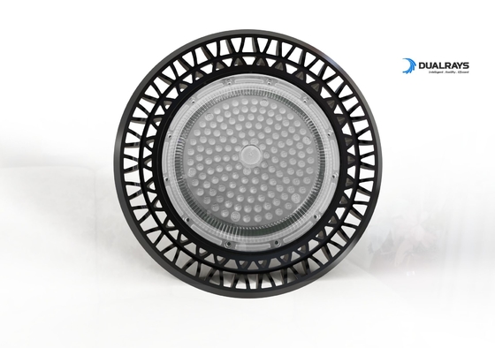 120 Derece Işın Açısı ile Fabrika 100W UFO Yüksek Bay Işık Ayarlanabilir Dalgalanma Lens Optik