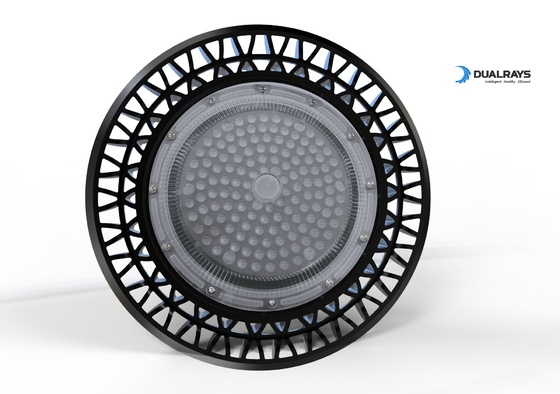 120 Derece Işın Açısı ile Fabrika 100W UFO Yüksek Bay Işık Ayarlanabilir Dalgalanma Lens Optik