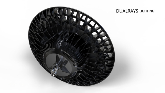 Dualrays UFO LED Yüksek Bay Işık 50/60Hz Süpermarketler için Alüminyum Döküm 140LPW