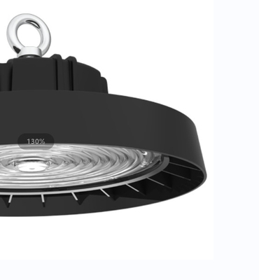 60°/90°/110° Opsiyonel ile 100 Watt UFO Led Yüksek Bay Işık Optik Lens