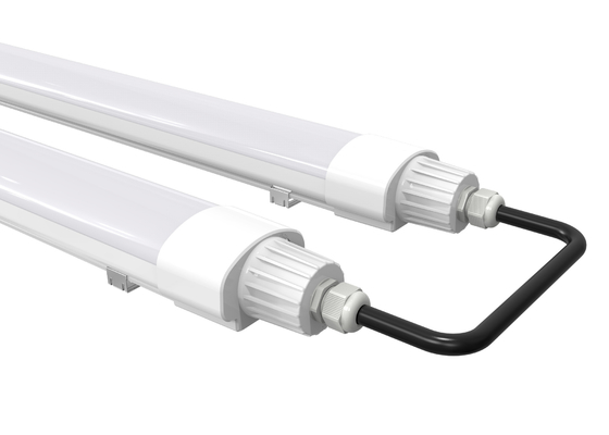Bağlanabilir Doğrusal Endüstriyel Su Geçirmez LED Tri-Proof Işıklar IP65 AC100-277V