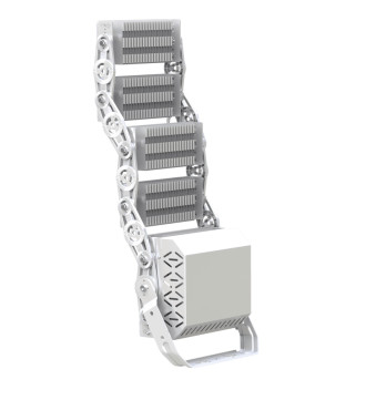 LED Spor Aydınlatma için L Şekli Ayarlanabilir Braket Yüksek Direk Işığı ile 500W Modüler LED Projektör