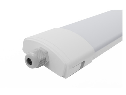 Enerji Tasarruflu Dayanıklı LED Tri Proof Işık 40W 4ft 160LPW Sürücü Tam Plastik Muhafaza