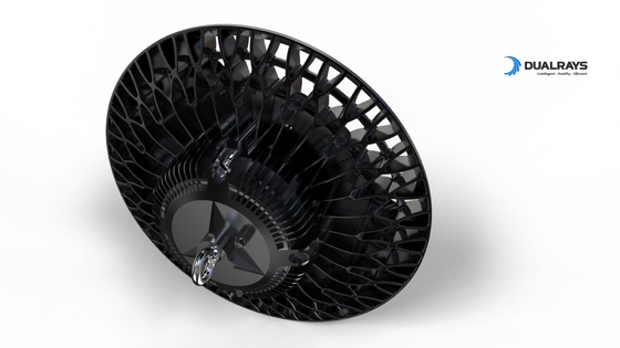 5 yıl Garanti Alüminyum Malzeme Deposu ve Fabrika Kullanımı 240w UFO LED Yüksek Bay Işık