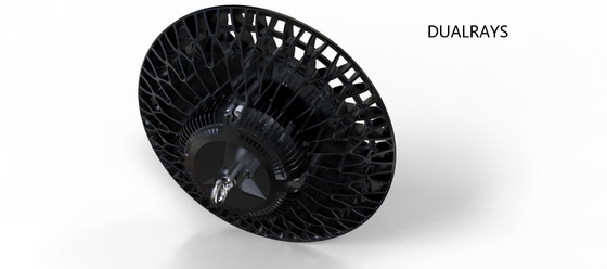 Endüstriyel Depo Işığını Özelleştir Açık Kapalı IP65 UFO LED Yüksek Bay Işığı 5 yıl Garanti ile
