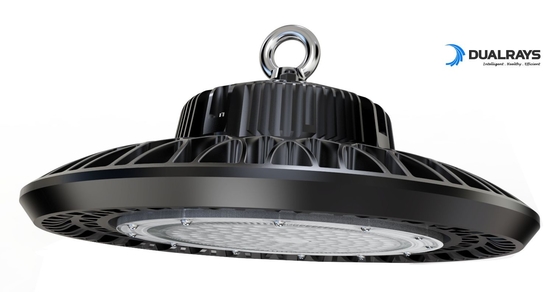 UFO LED Yüksek Bay Işık 100W 200W 300W, WorkShop Ekranı İçin 5 Yıl ile