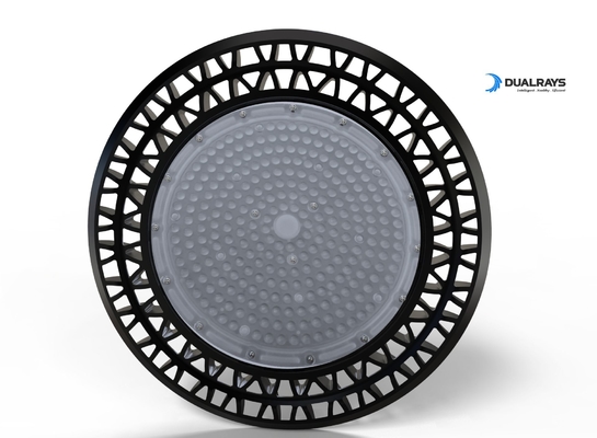 50000 Saat Ömür 100W 140LPW Endüstriyel UFO Yüksek Bay Led Aydınlatma Çanı Siyah Beyaz