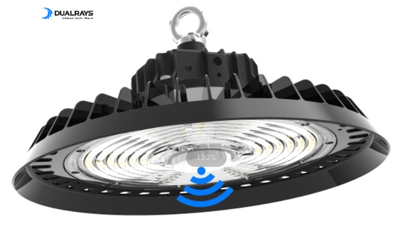 Süpermarketler Fabrikası için Acil Durum LED UFO Yüksek Bay Işık Çan Işık 140LPW 200W