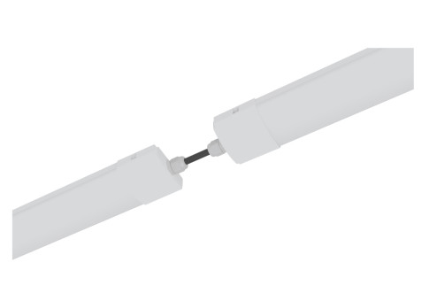 Yeraltı Paking Uygulamalı LED Tri Proof Light Full PC Muhafazası Güçlü ve Ekonomik