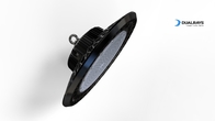 SMD3030 UFO LED Yüksek Bay Işık 100W IP65 140LPW Optik Lens 5 Yıl Garanti