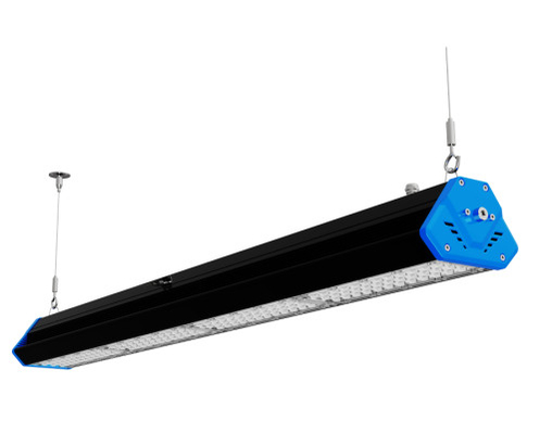 150W 150LPW IP65 LED Doğrusal Düşük Bay Hafif Ağır Hizmet 6063 Alüminyum PC Meanwell Sürücüsü