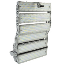 Stadyum Meanwell Sürücüsü için 600W IP66 Moudlar LED Sel Işık 5 Yıl Garanti