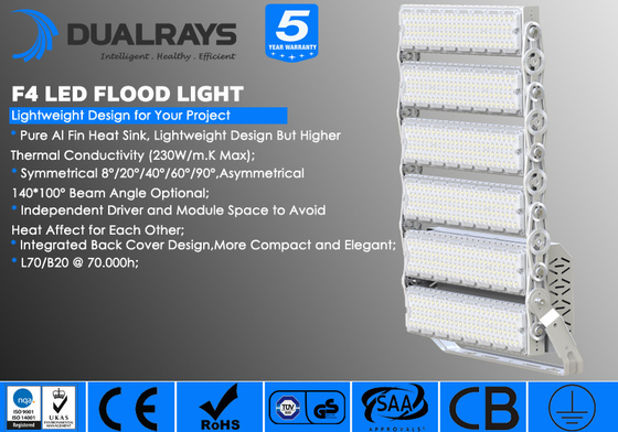 150LPW IP66 150lm/w SMD3030 Modüler LED Projektör Işık