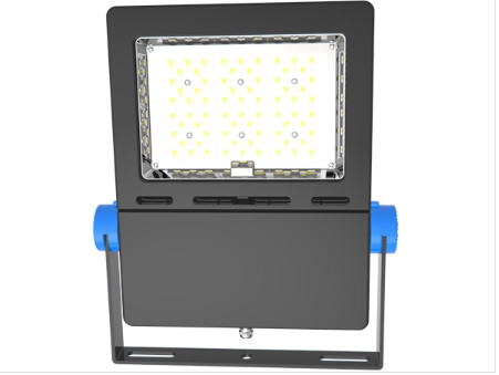 135lm/w 50W Düz LED Projektörler PC Lensli Temperli Camlı tüm durumlar için esnek optikler
