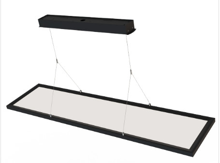 OP5 Ofis Led Pandent Işık 50W 120LPW İş İstasyonu İçin Düşük Galre Dolaylı Aydınlatma