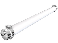 D6 LED Triproof Işık IP69K PMMA IK06 Anti-Amonyak/UV /PC IK10 Anti-UV Koruması
