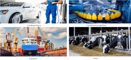 IP69K IK10 PMMA TB6 LED Tubular Işığı Anti-UV Amonyak