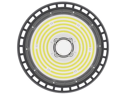 HB2 DIP Aktarılabilir Güç ve 3CCT UFO LED Yüksek Körfez Işığı 100W 150LPW acil durum fonksiyonu ile isteğe bağlı