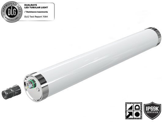Zorlu Endüstriyel Ortamlar için 5ft 50W IP69K IK10 LED Üç Korumalı Lamba