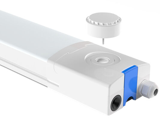 Depo ve otopark garajı aydınlatması için Plug and Play hareket sensörü acil durum kiti ve Quick Snap End Kapaklı D4 LED Nem geçirmez lamba