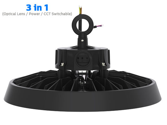 LED Highbay Light, büyük iç mekanlarda özelleştirilmiş parlaklık için DIP Değiştirilebilir Optik Lens ve Güç Seviyeleri sunuyor