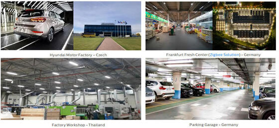 4FT / 40W D4 LED Nem geçirmez lamba 160 LPW'ye kadar projeler için esnek Ready 4 sensörü takın ve oynayın hareket sensörü ile