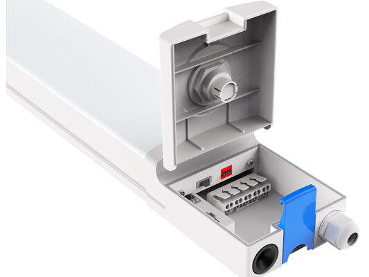 D4 LED Nem geçirmez lamba, hazır 4 acil durum SDCM ile 160 LPW'ye kadar 220 ~ 240VAC / 50/60Hz, 180-264VDC Giriş Voltajı