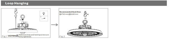 HB3 DIP Değiştirilebilir Güç ve 3CCT UFO LED Yüksek Tavan Işığı, 150LPW 170LPW 190LPW ile Avrupa Deposundan 3 İş Günü İçinde İsteğe Bağlı Teslimat