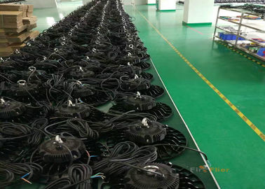 200W IP65 UFO led yüksek defne ışık Yüksek Verimli 140LPW 1-10VDC DALI PIR Sensör