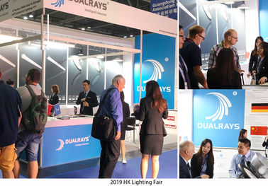 DUALRAYS Dahili Sürücü İnce Tasarım UFO LED Yüksek Bay Işık Distribütör Toptancı ve Online Mağazalar için Ekonomik