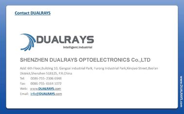 DUALRAYS D5 LED Tri Proof Işık 4ft 40W 160LPW Verimlilik 0-10V DALI Karartma
