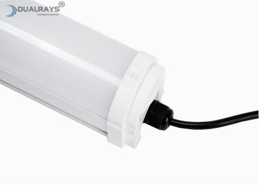 LED Tri Proof Işık 160LPW 4ft 40W IK10 IP66 Su Geçirmez Toz Geçirmez Nem Geçirmez Buhar Geçirmez