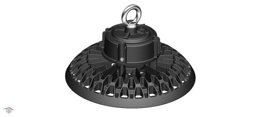 150W Suya Dayanıklı LED UFO Yüksek Bay Işık IP65 Bitki için Hareket Sensörü ile 5 Yıl Garanti