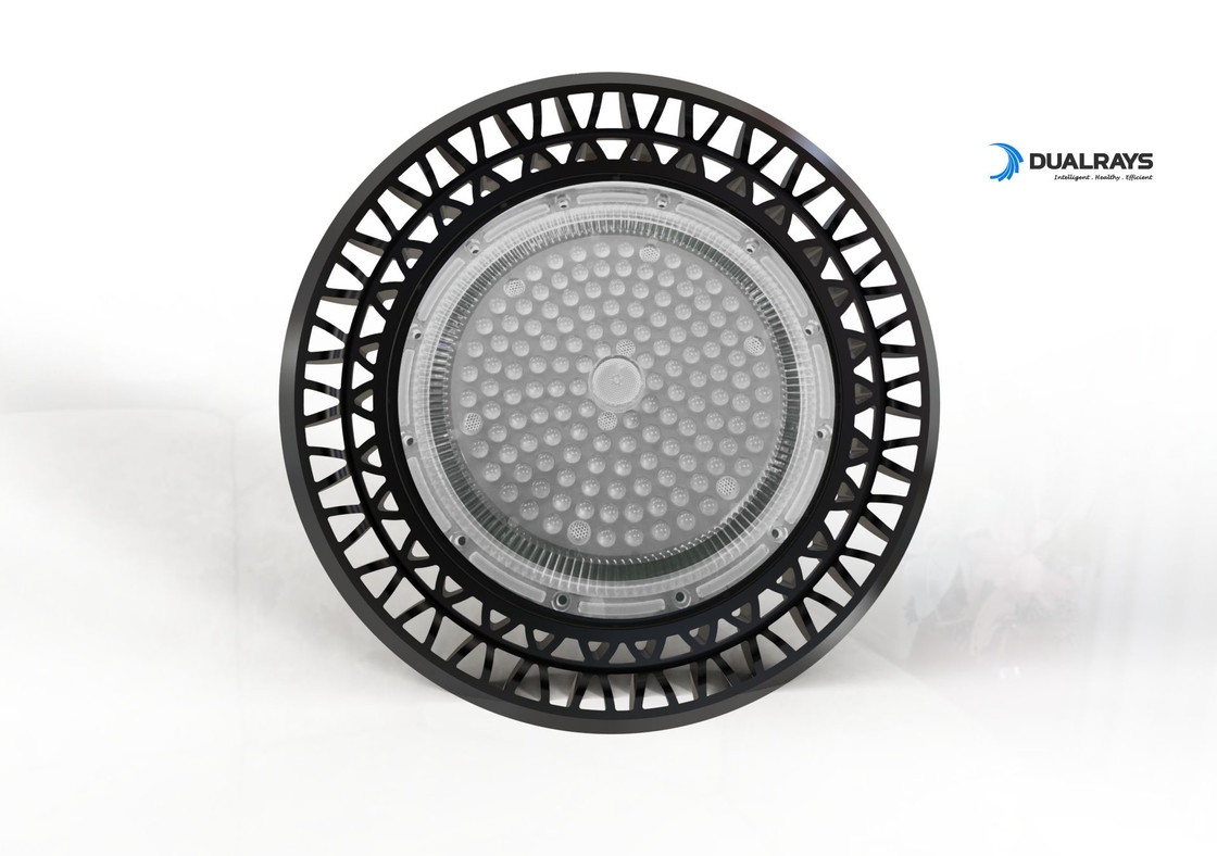 120 Derece Işın Açısı ile Fabrika 100W UFO Yüksek Bay Işık Ayarlanabilir Dalgalanma Lens Optik