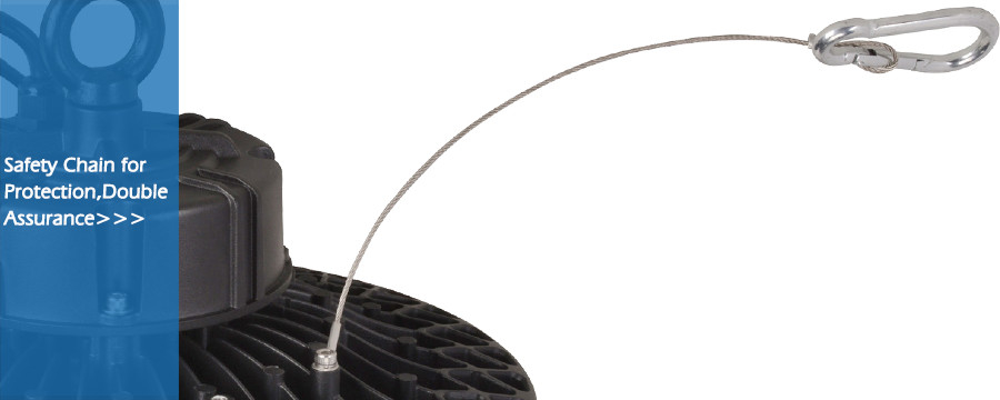 Verimlilik 140LPW UFO LED Yüksek Bay Işık CE CB ASS IP65, Yüksek Parlaklıkta LUXEON SMD3030 LED'ler