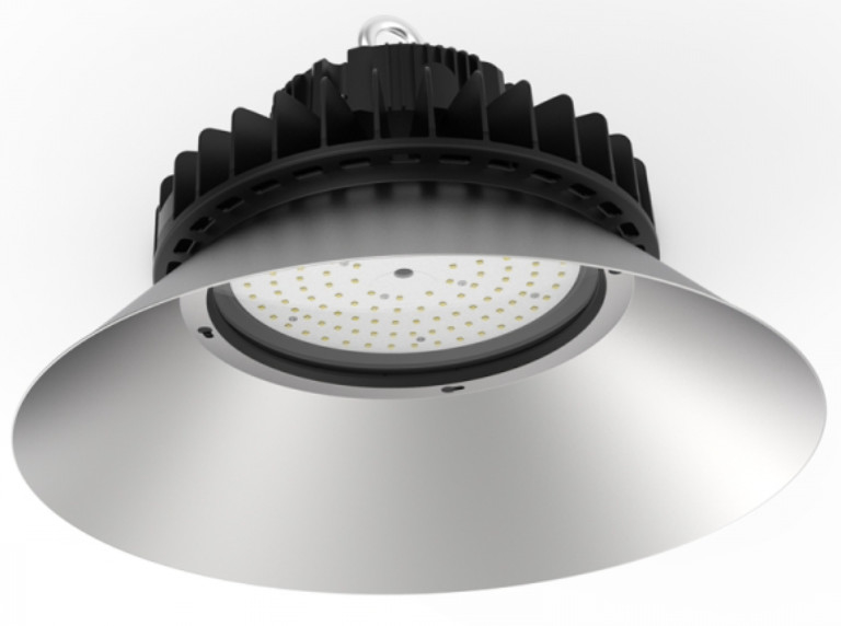 150W HB4.5 LED Yüksek Bay Işık 21000LM IP65 IK08 UFO Ticari Aydınlatma 5000K