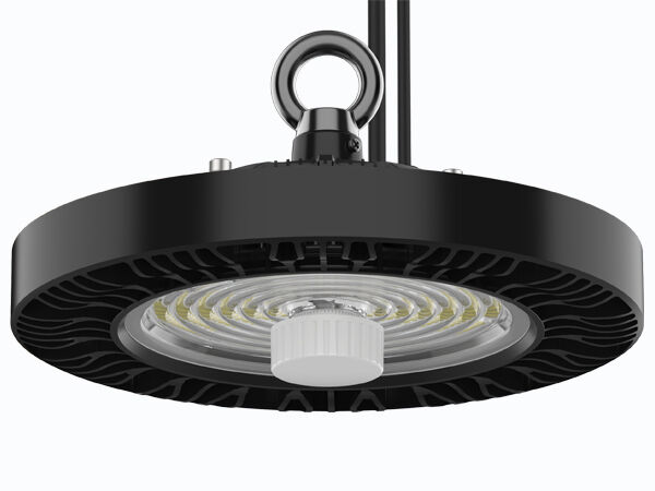 200W 190LPW 7 Yıl Garanti HB4H DIP Anahtarlı Güç ve 3CCT UFO LED Yüksek Tavan Işığı 150W 150LPW İsteğe Bağlı Acil Durum Fonksiyonu ile