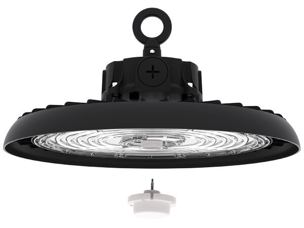 150W 150LPW Verimlilik HB3 DIP Anahtarlı Güç ve 3CCT UFO LED Yüksek Tavan Işığı (Opsiyonel Acil Durum Fonksiyonu)