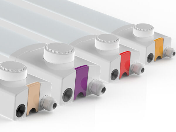 D4 LED Nem geçirmez Lamba Hazır 4 Sensörlü Plug and Play Hareket Sensörü Proje için Esnek