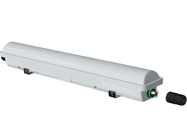 D1 LED Neme Dayanıklı Aydınlatma Armatürü 20W - 60W 160LPW Kapalı ve sökülemez aydınlatma armatürü, toza, neme ve 80°C'ye kadar su püskürterek yıkanmaya karşı dayanıklıdır