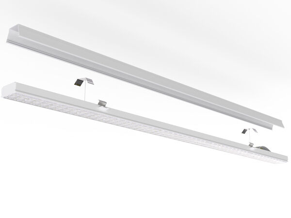 Tıklama hızlı 75W DIP Değiştirilebilir Evrensel LED Doğrusal Güçlendirme Işık Modülü, bağlanabilir geçiş kablosuyla WAGO konnektörleri aracılığıyla modülün içinde tasarlanmıştır