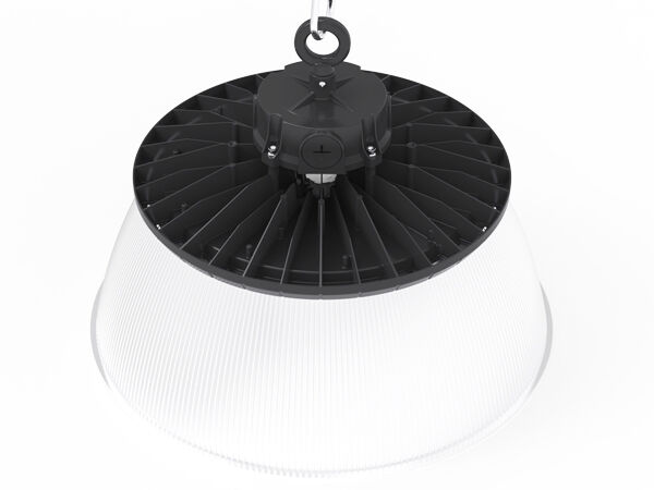DUALRAYS 100W HB2 DIP Değiştirilebilir Güç ve 3CCT UFO LED Yüksek Tavan Işığı 170LPW Depolar ve lojistik salonları için uygulanır