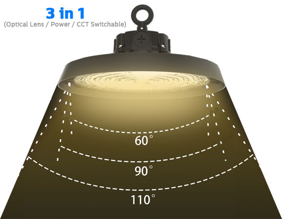 150W HB3 Eco Dahili Sürücü İnce Sürüm 1-10V KNX Karartma ile UFO LED Işık