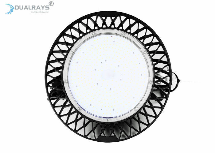 IP66 200W Endüstriyel UFO LED Yüksek Bay Işığı 140Lm/w Verimlilik 60°/90°/110° ışın açısı