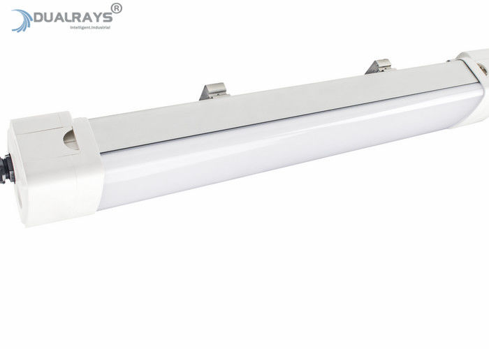 Dualrays D5 Serisi 80W 160LPW LED Tri Proof Işık 1500mm 5000k Yüksek Lümen Düz Depo Aydınlatması