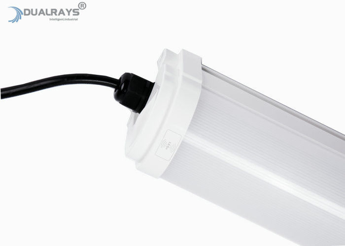 4ft 40W 160LPW Verimlilik LED Tri Proof Light PFC işlevi 0-10V DALI karartma IP66 IK10
