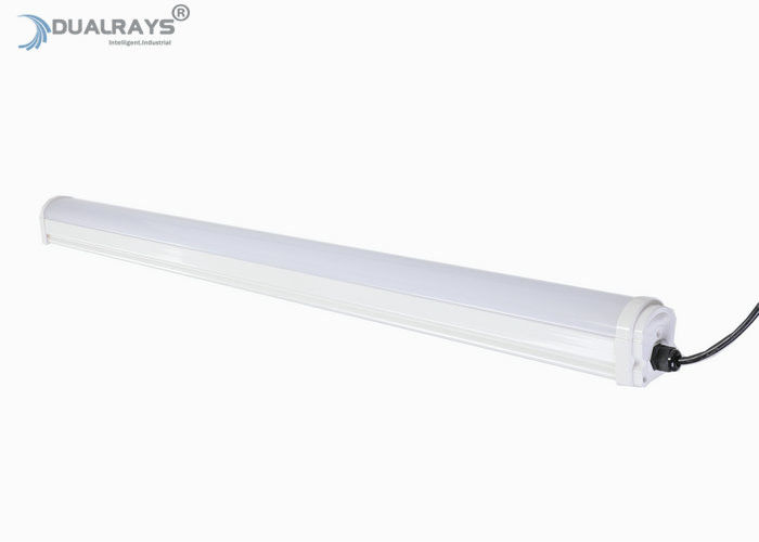 IK10 IP66 2ft 20W LED Tri Proof Işık 160LPW Boke Flicker-Free Sabit Akım Sürücüsü